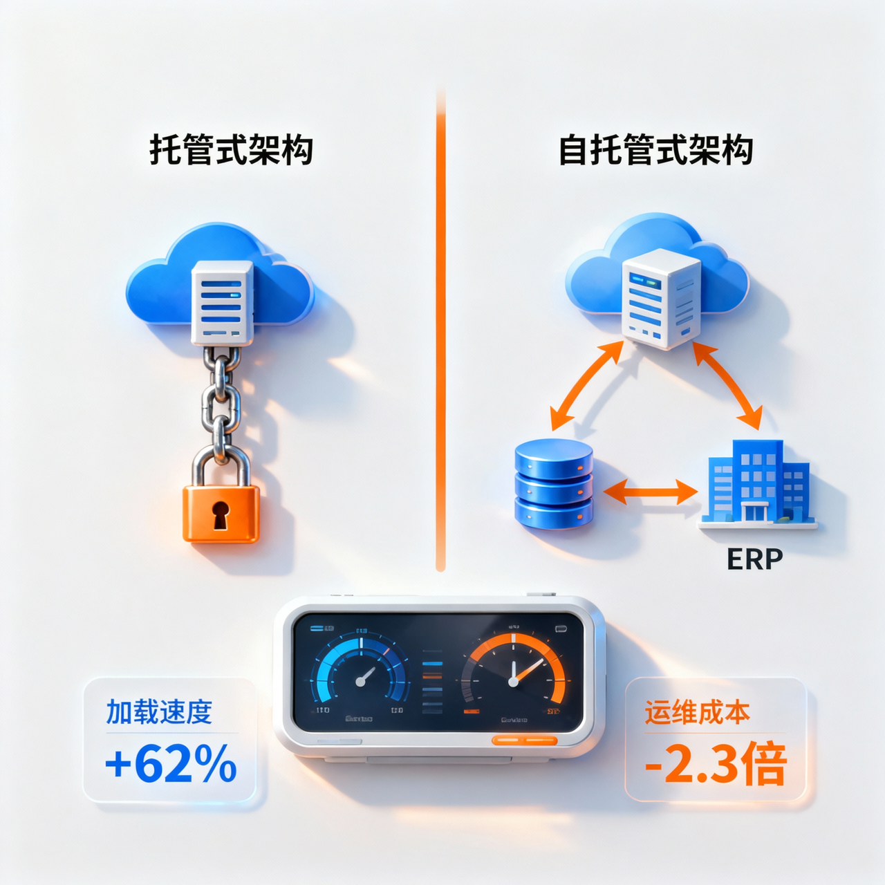 “托管式”和“自托管式”外贸SaaS网站的区别——哪一种可以避免隐藏的维护难题？