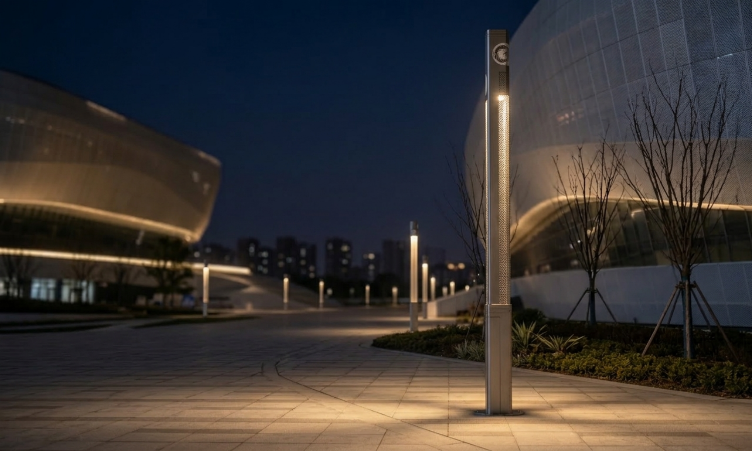 Stadium Landscape Lighting Project