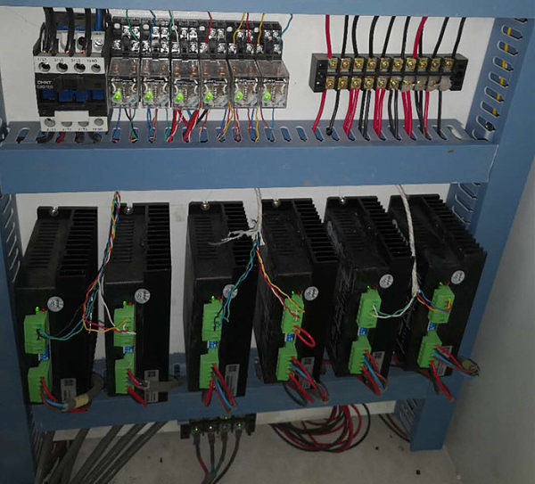 Control box provide power for the machine