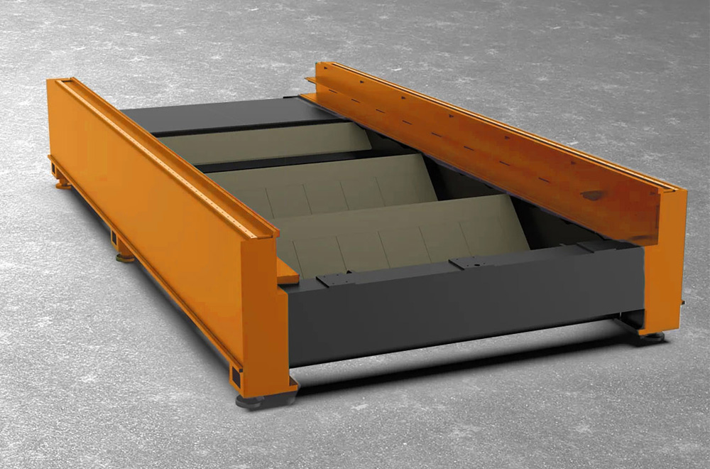 Nueva estructura de cama de doble viga