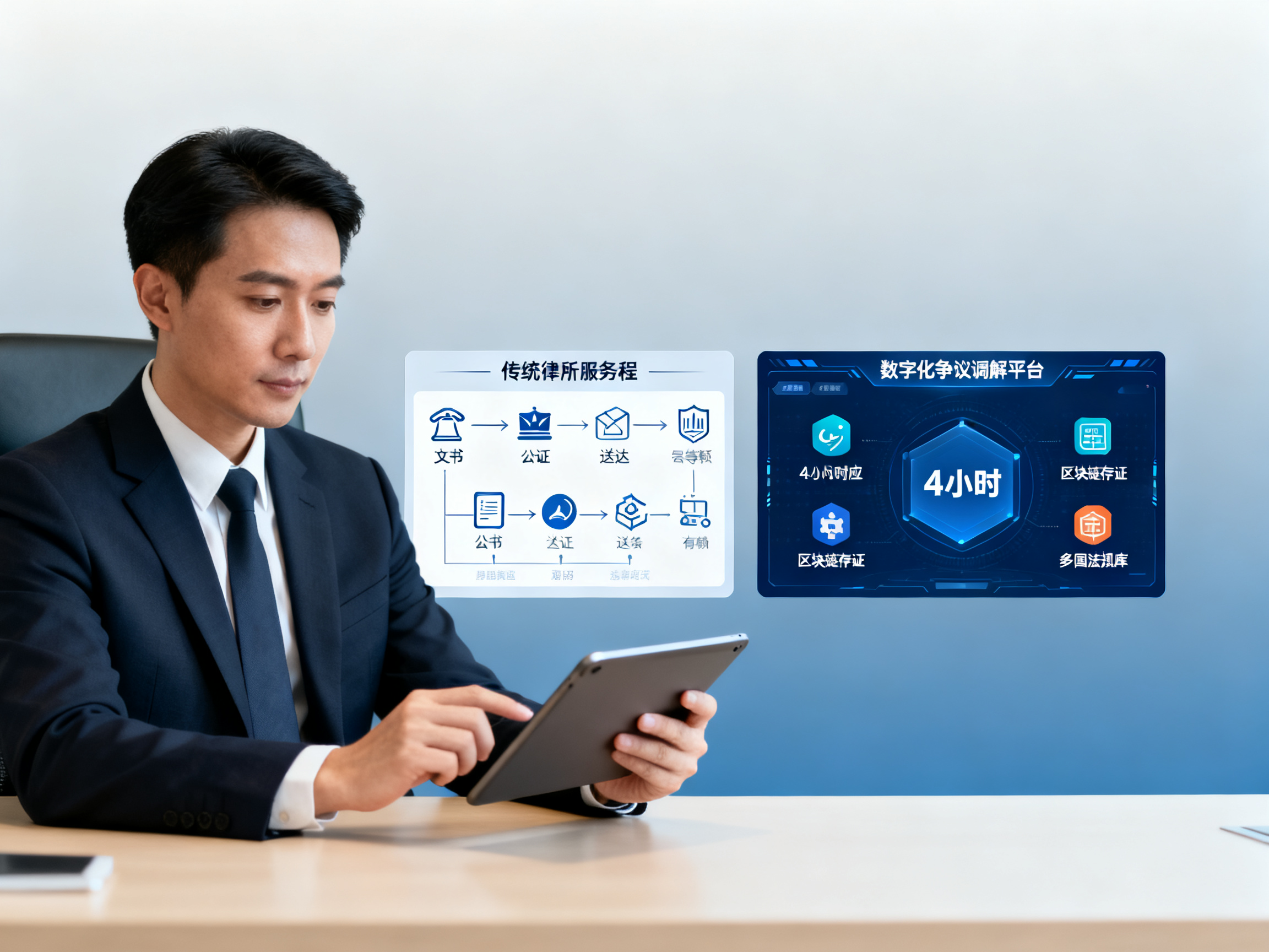 跨进贸易纠纷解决方案对比：传统律所服务 vs 数字化争议调解平台