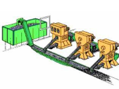 集中排屑系統樣式設計圖