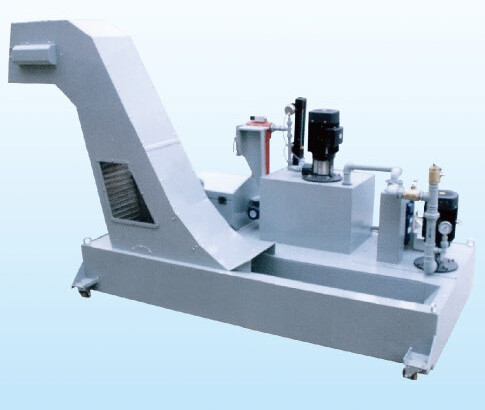 HR系列鏈板式反沖滾筒綜合排屑冷卻過濾裝置