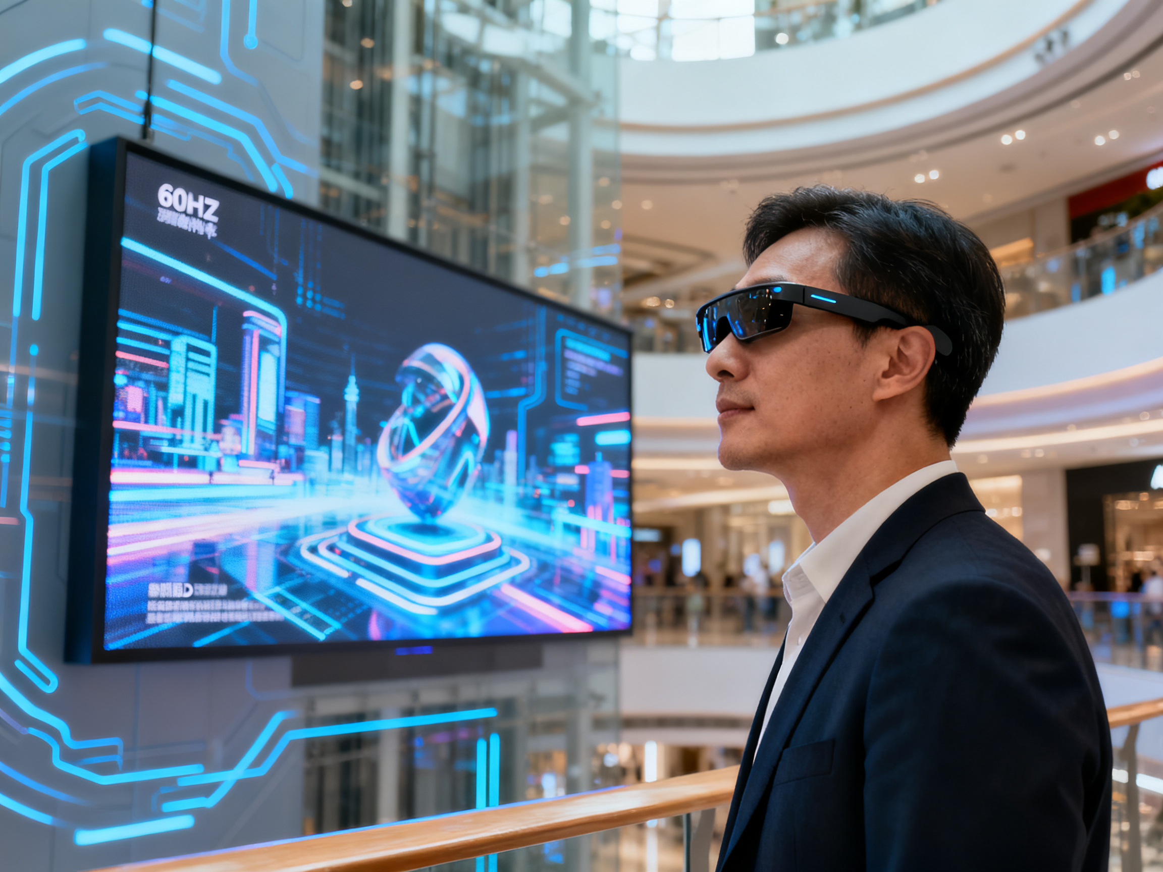 裸眼3D广告屏在商场应用时会不会出现眩晕问题？