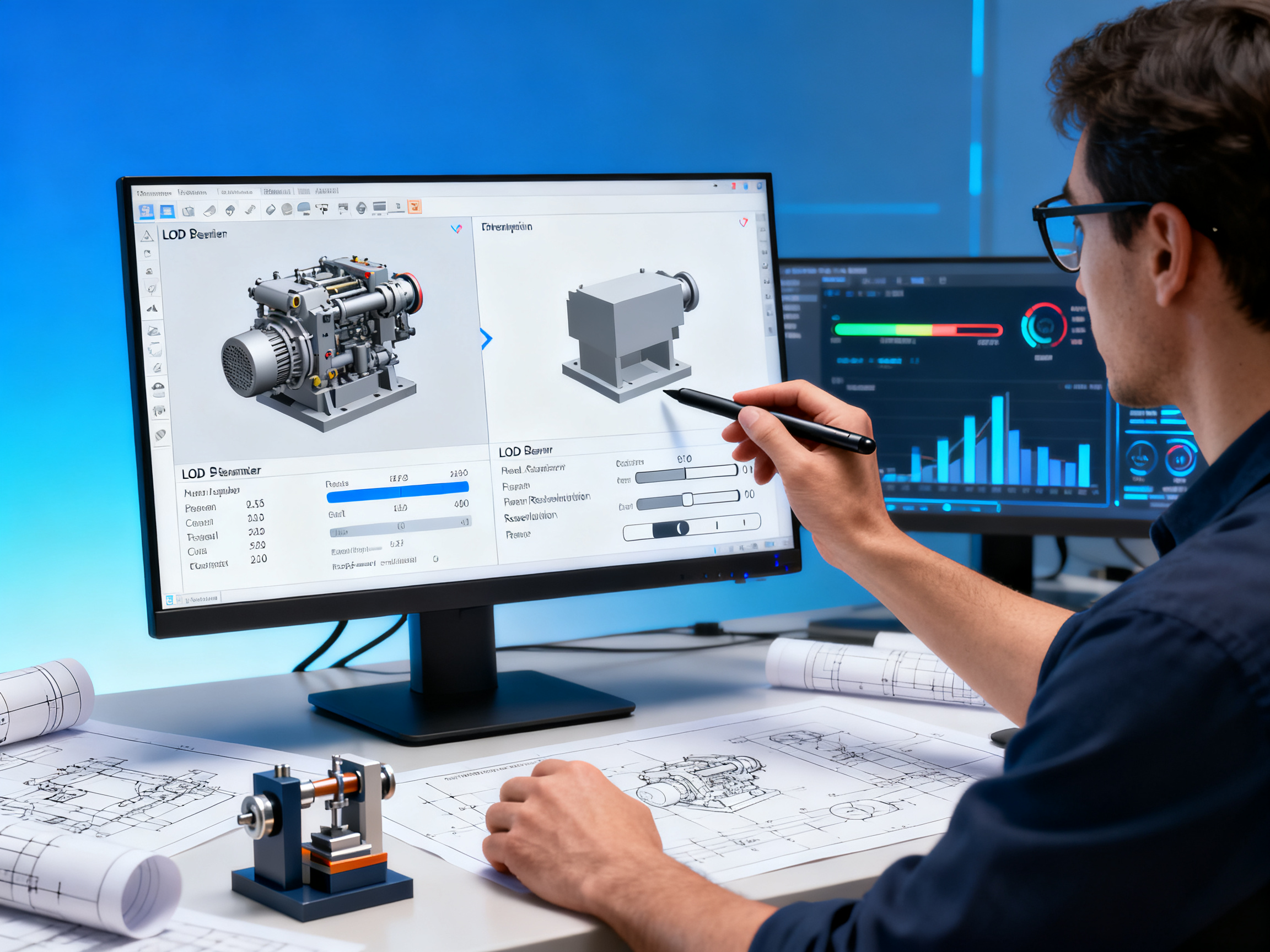 工业动画制作时如何避免模型文件过大导致渲染失败？