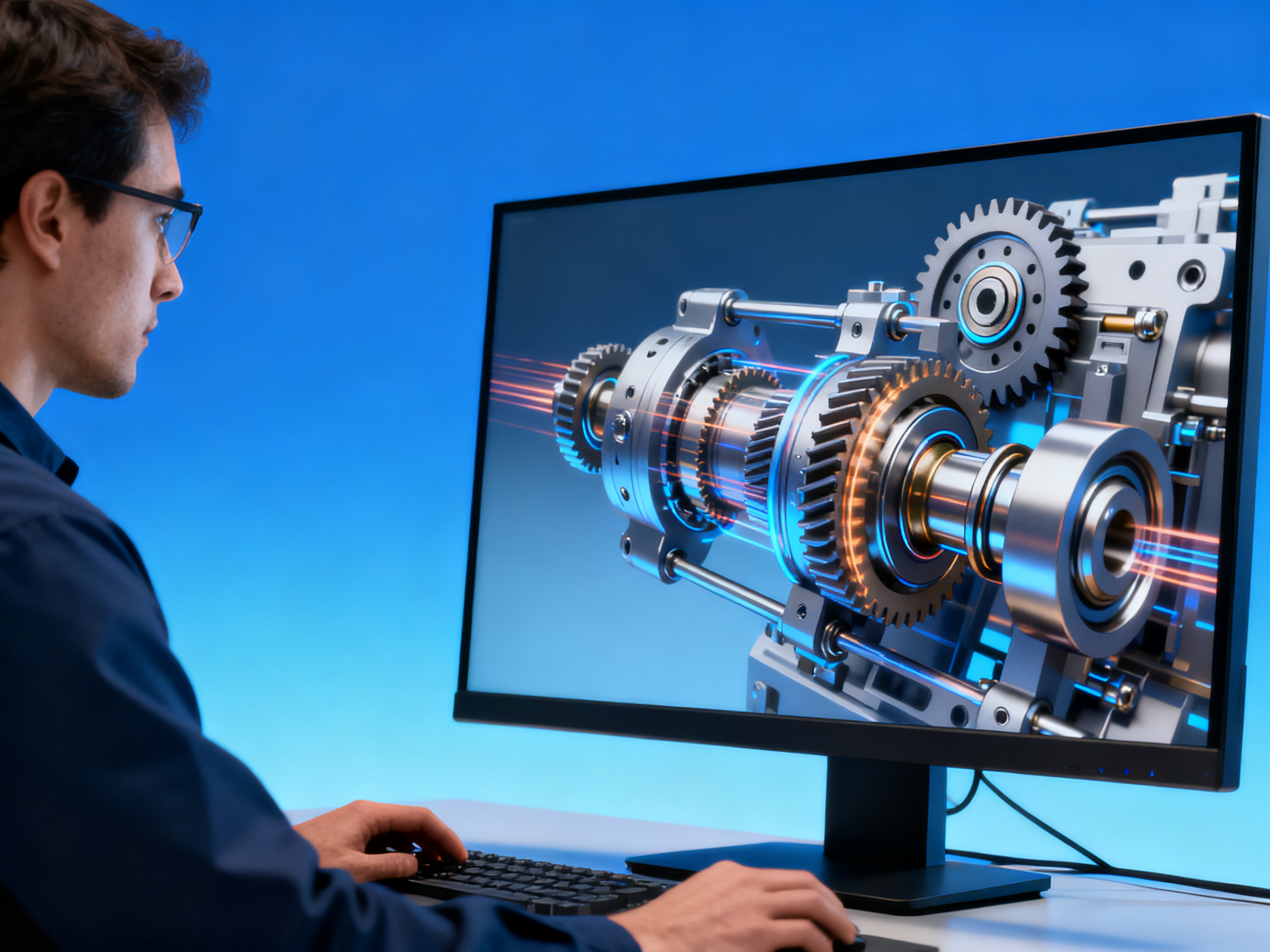 工业动画中复杂机械结构的运动模拟需要注意什么？