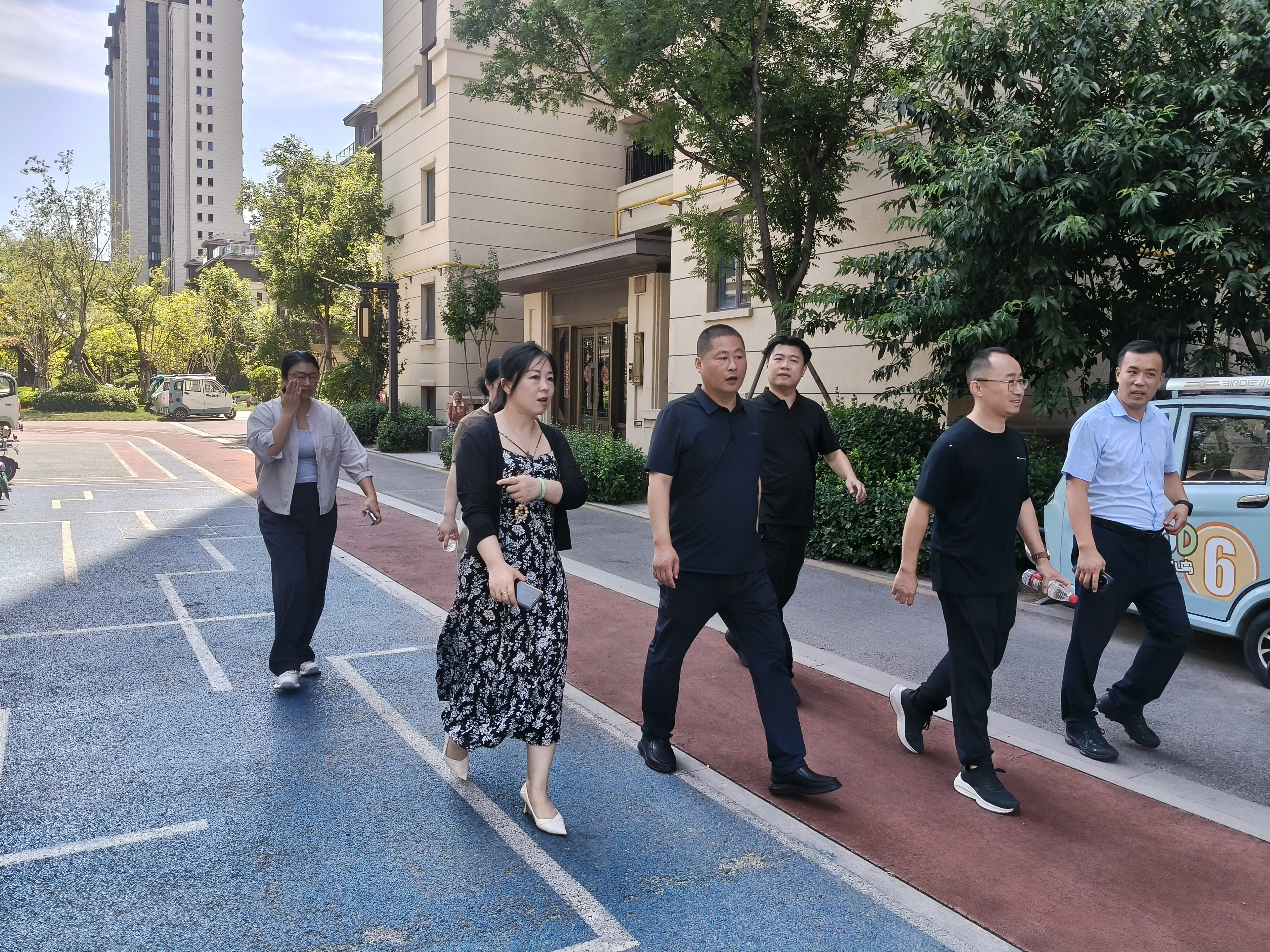 德州市陵城区委组织部副部长张鹏一行莅临东城壹号院参观交流 德州市陵城区委组织部副部长张鹏一行莅临东城壹号院参观交流