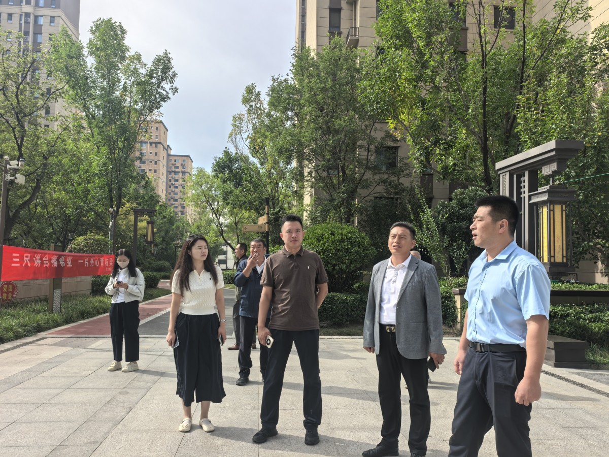 对标先进学标杆，互学互鉴促提升〡平原县龙门街道莲花池社区马榕浩书记一行到长江物业参观交流