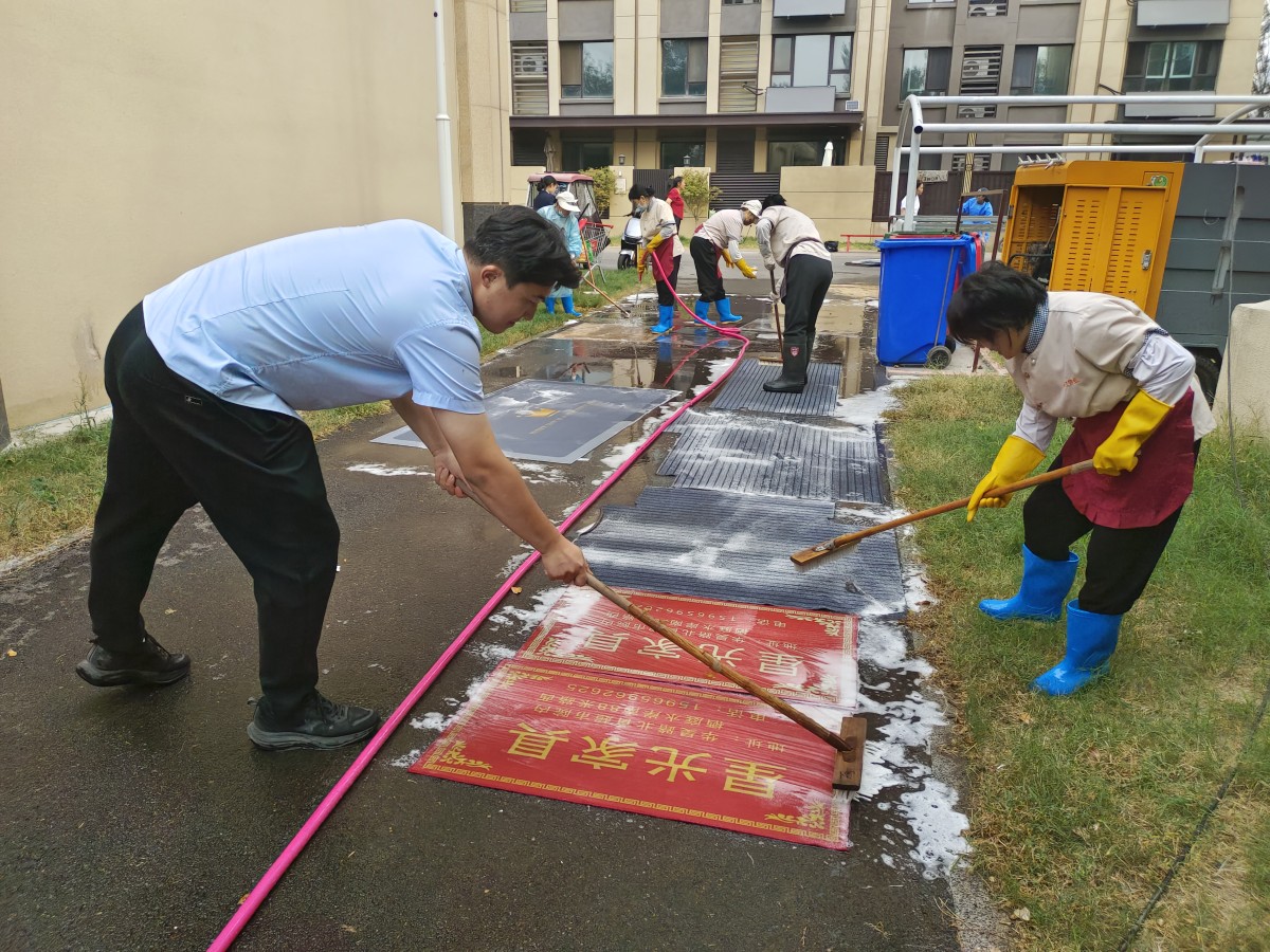 3 暖心便民行,服务在身边 | 长江物业禹城万和城便民服务活动