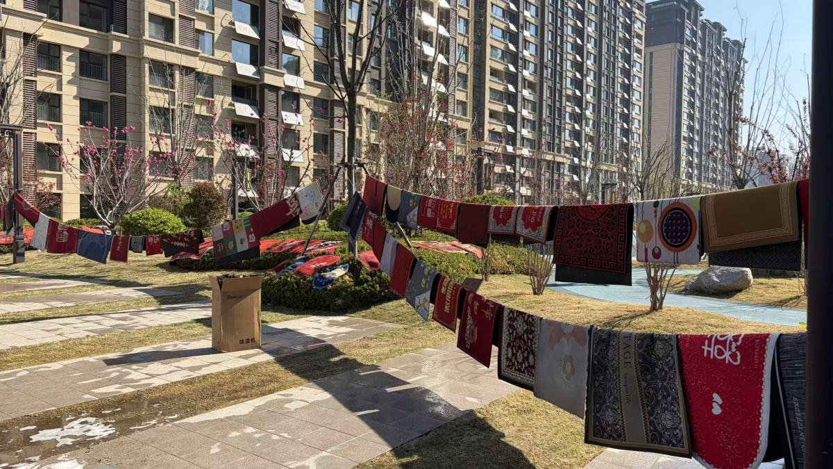 4 长江物业夏津德达壹号院“便民你我他,幸福千万家”便民服务活动
