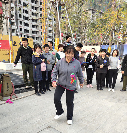 临邑东海院子举办趣味运动会
