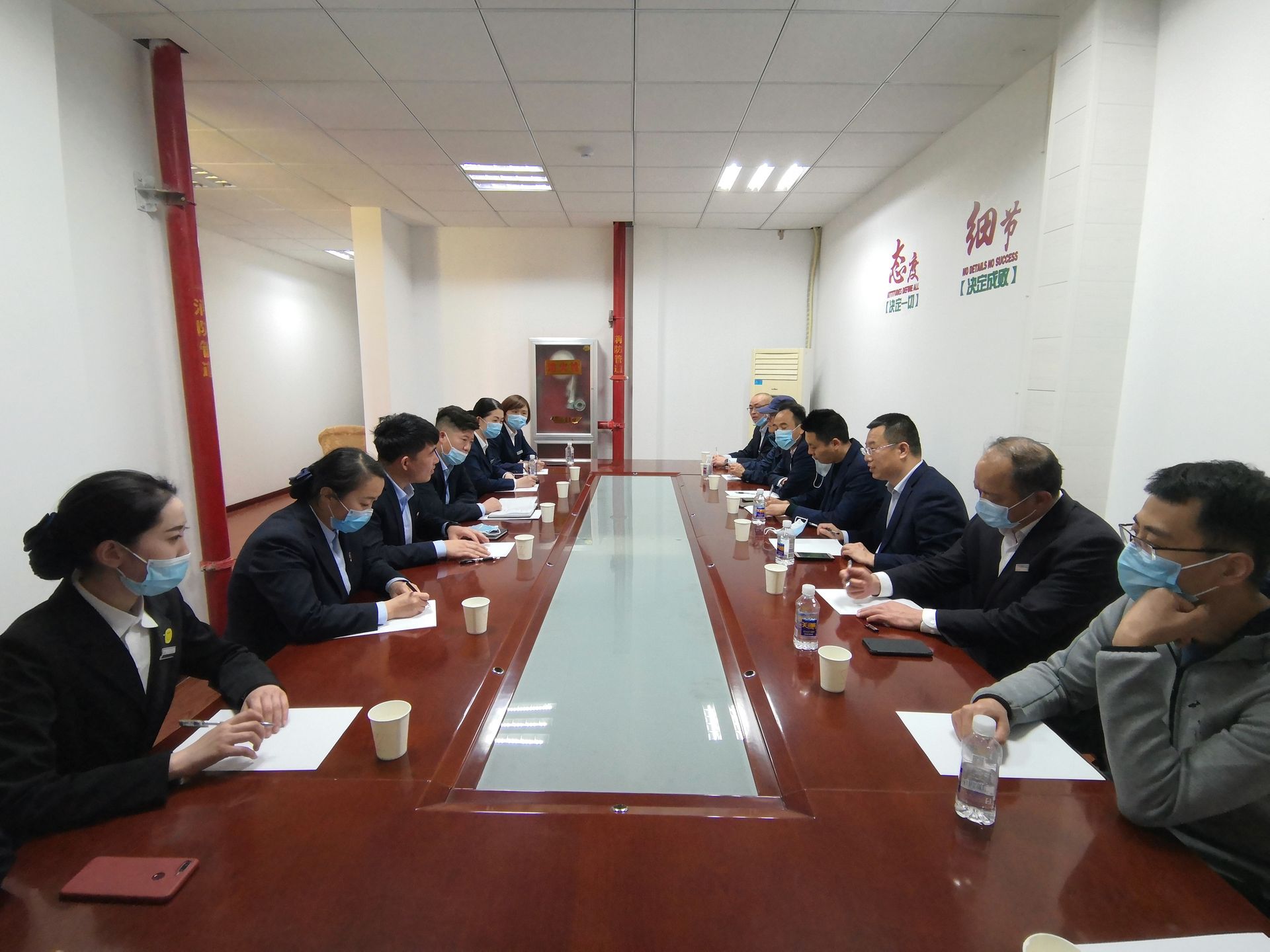 参观促交流--长江物业优质服务迎来企业参观团 参观促交流--长江物业优质服务迎来企业参观团