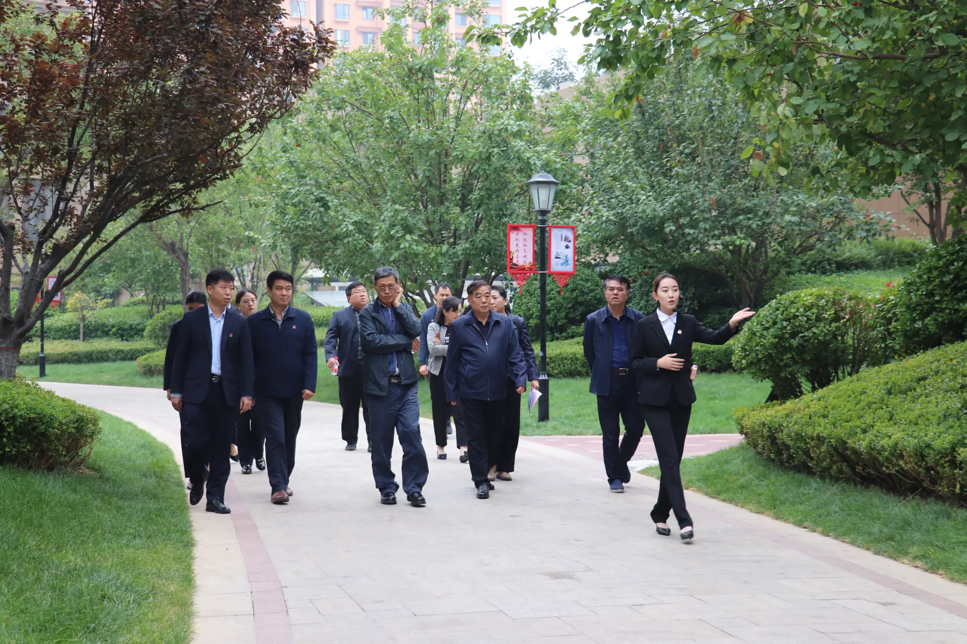 国家节水型城市考核组来东海香港城检查指导 国家节水型城市考核组来东海香港城检查指导