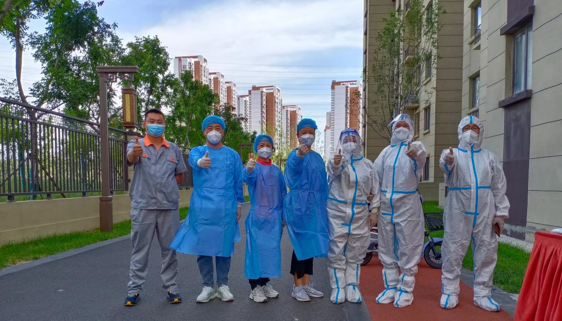 邹城东海院子物业： 全力以赴 坚守疫情防控一线