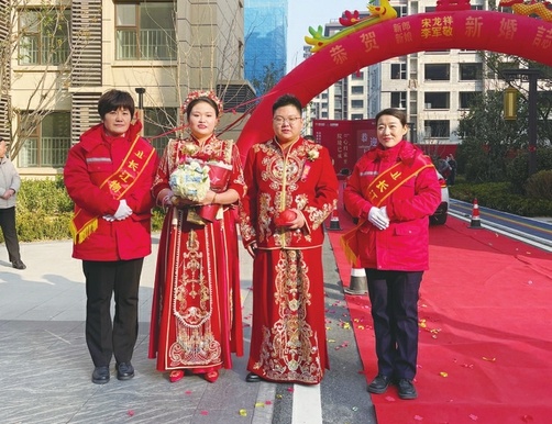 乐！ 物业为业主婚礼“锦上添花”