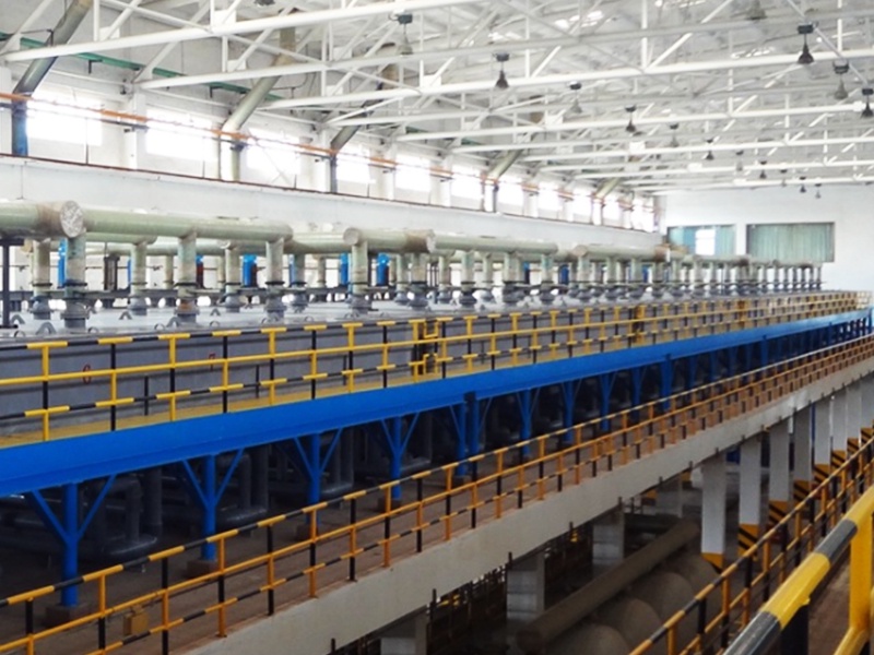 某稀土科技公司湿法冶炼生产线全PVC设备集成应用