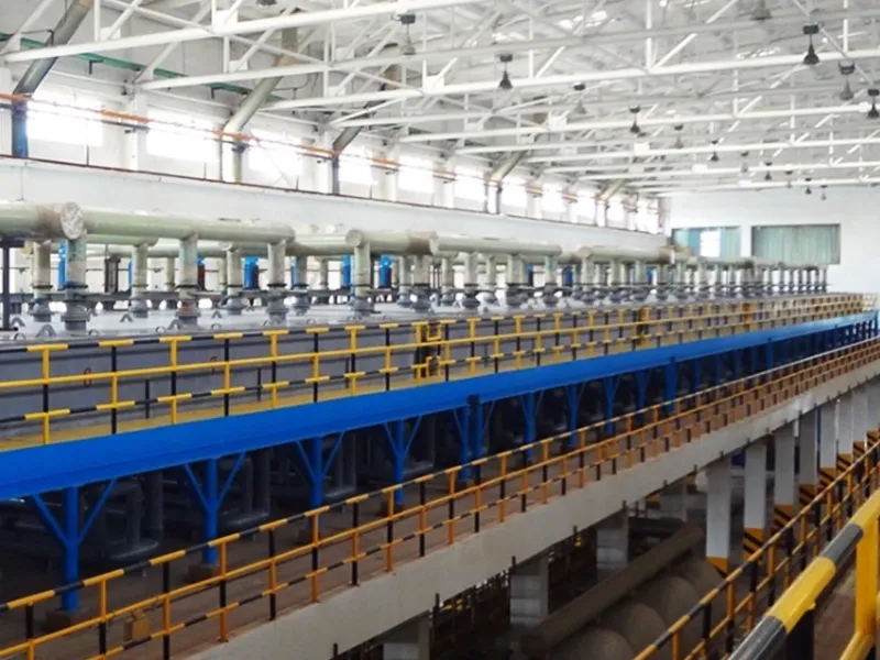 某稀土科技公司湿法冶炼生产线全PVC设备集成应用