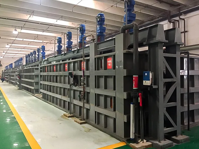 湿法冶金重金属回收系统——全PVC硬板集成萃取设备线