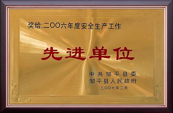 2006先进单位