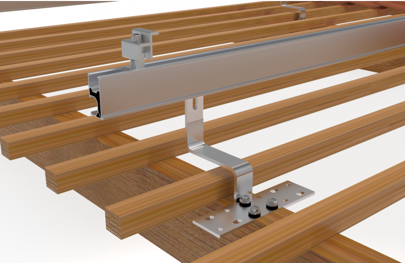 Sistema de instalación completo de tejas.bip.341