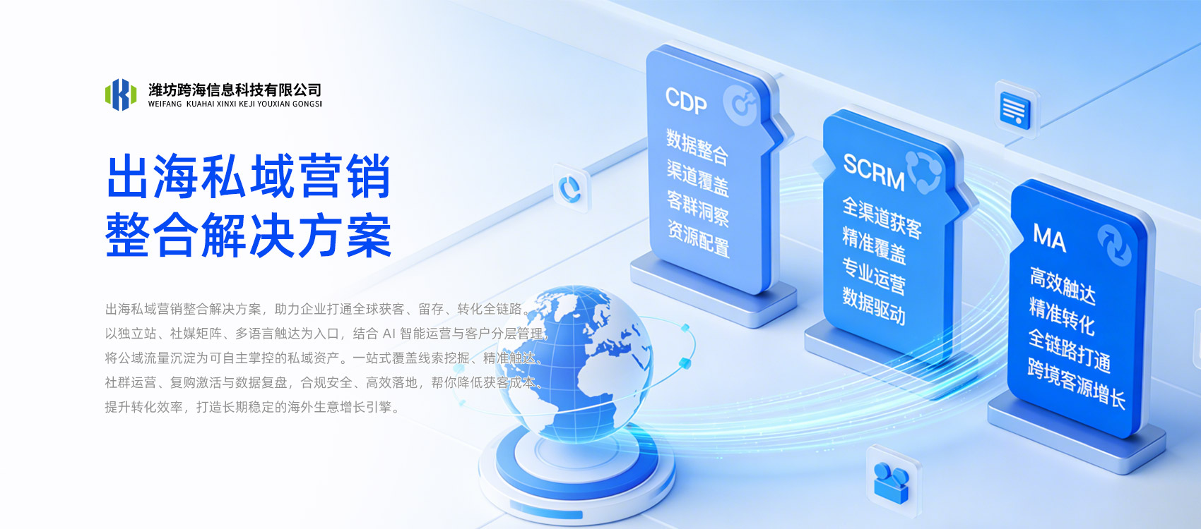 出海私域营销 整合解决方案