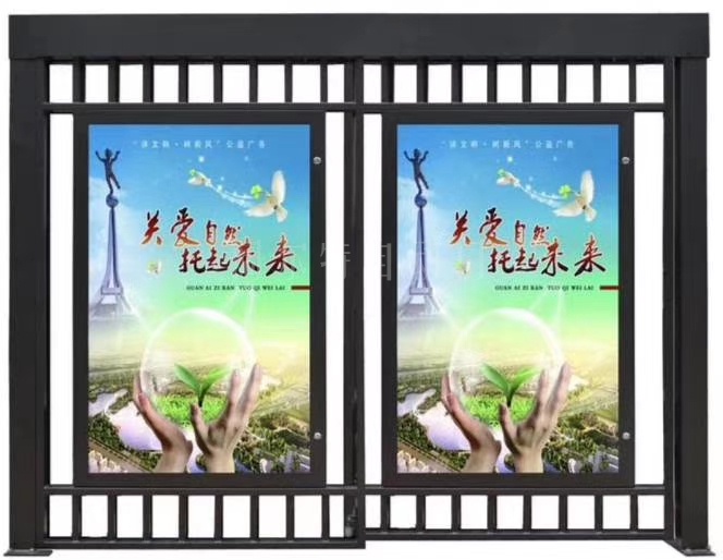 小区通道平移门