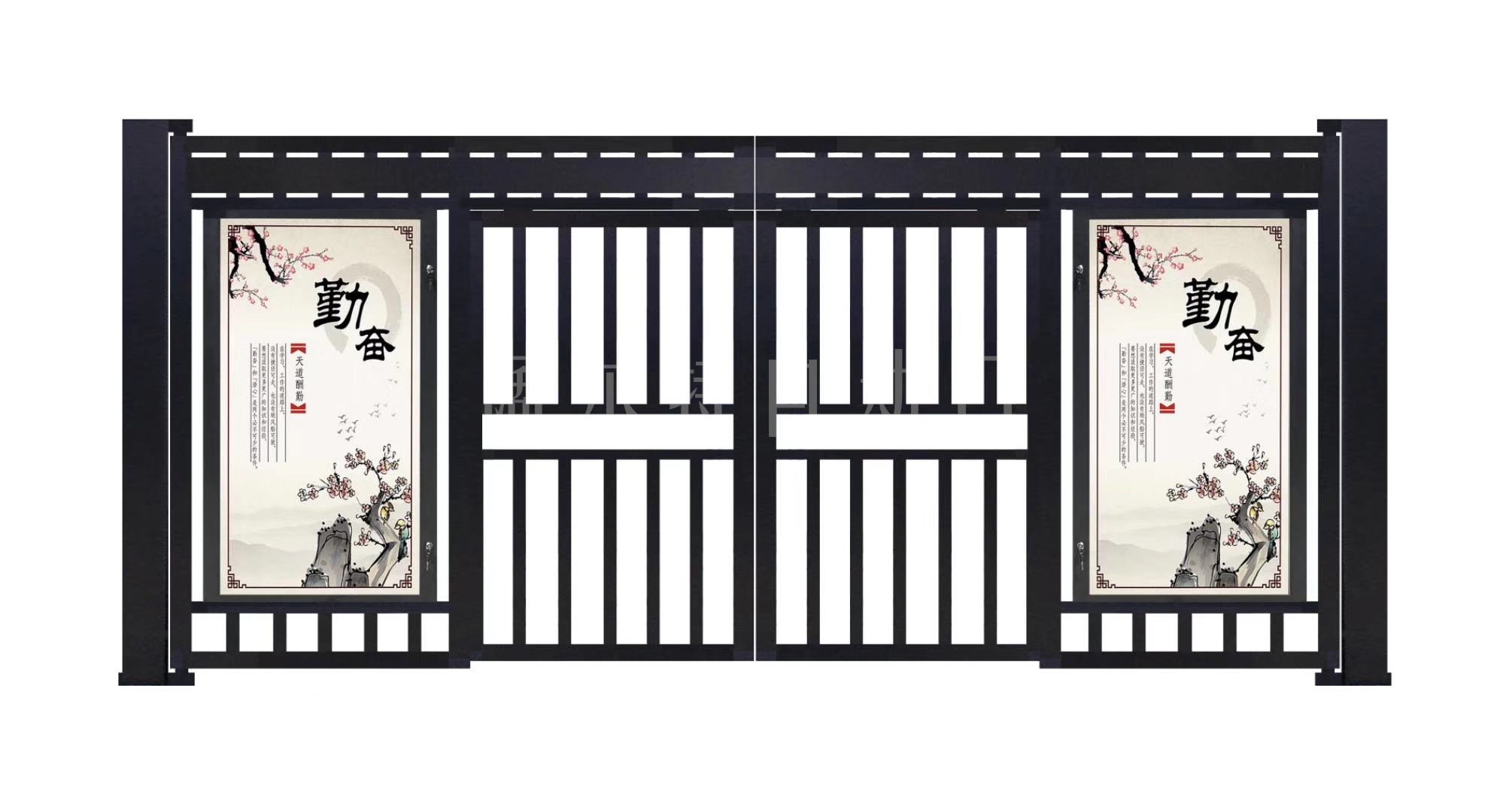 小区通道平移门