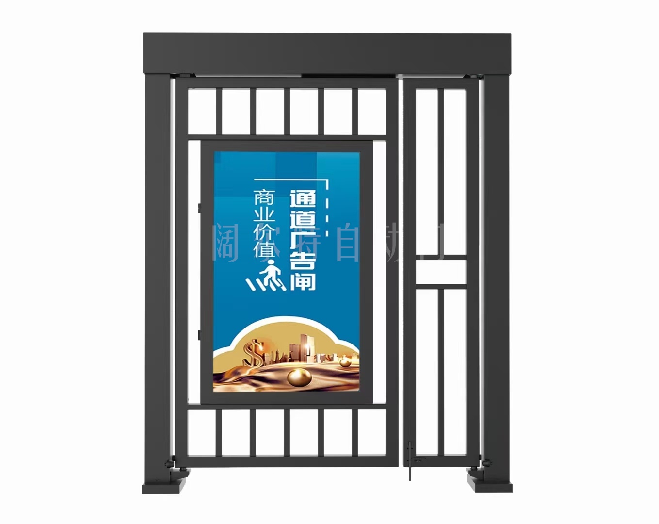 小区通道型平开门