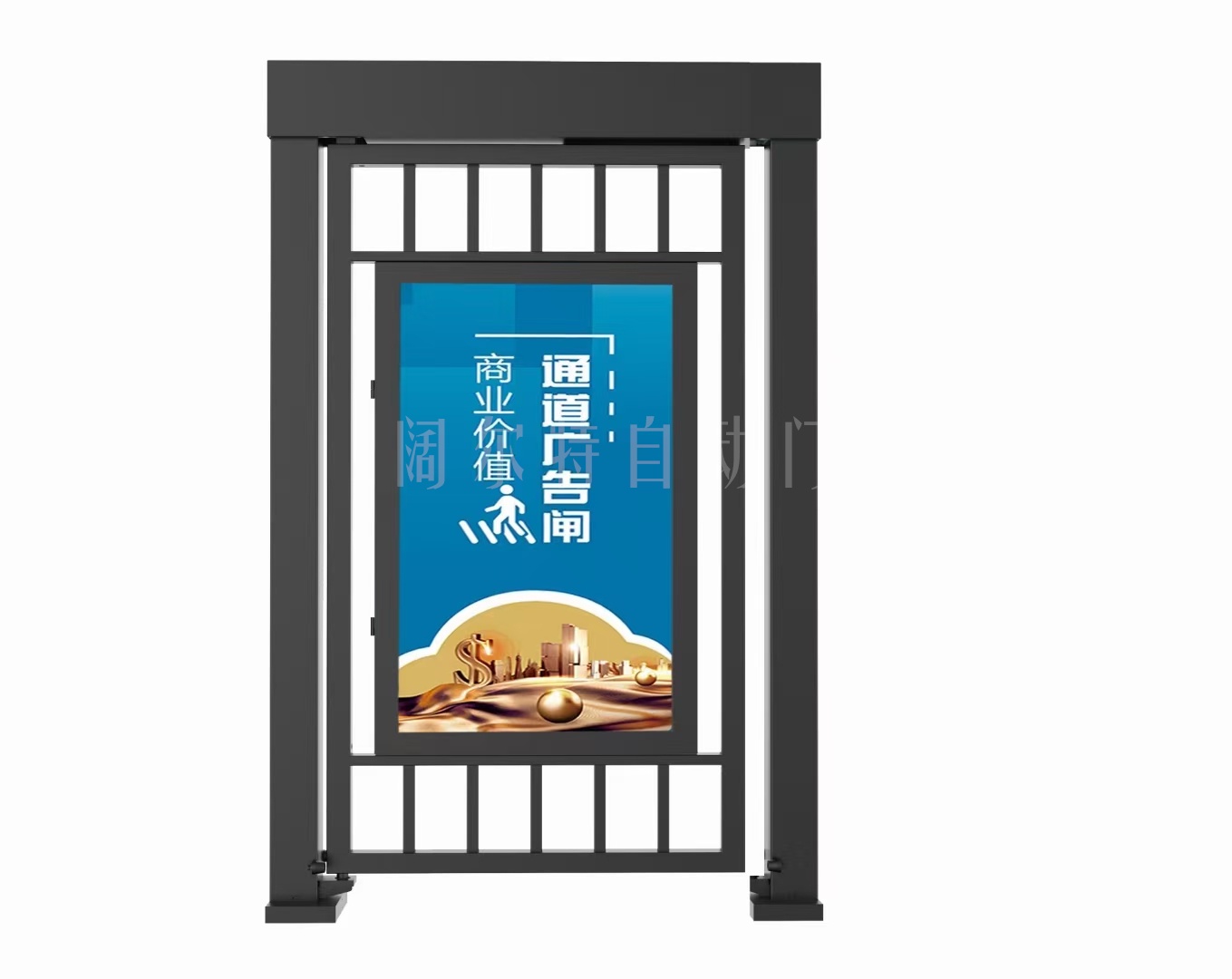 小区通道型平开门