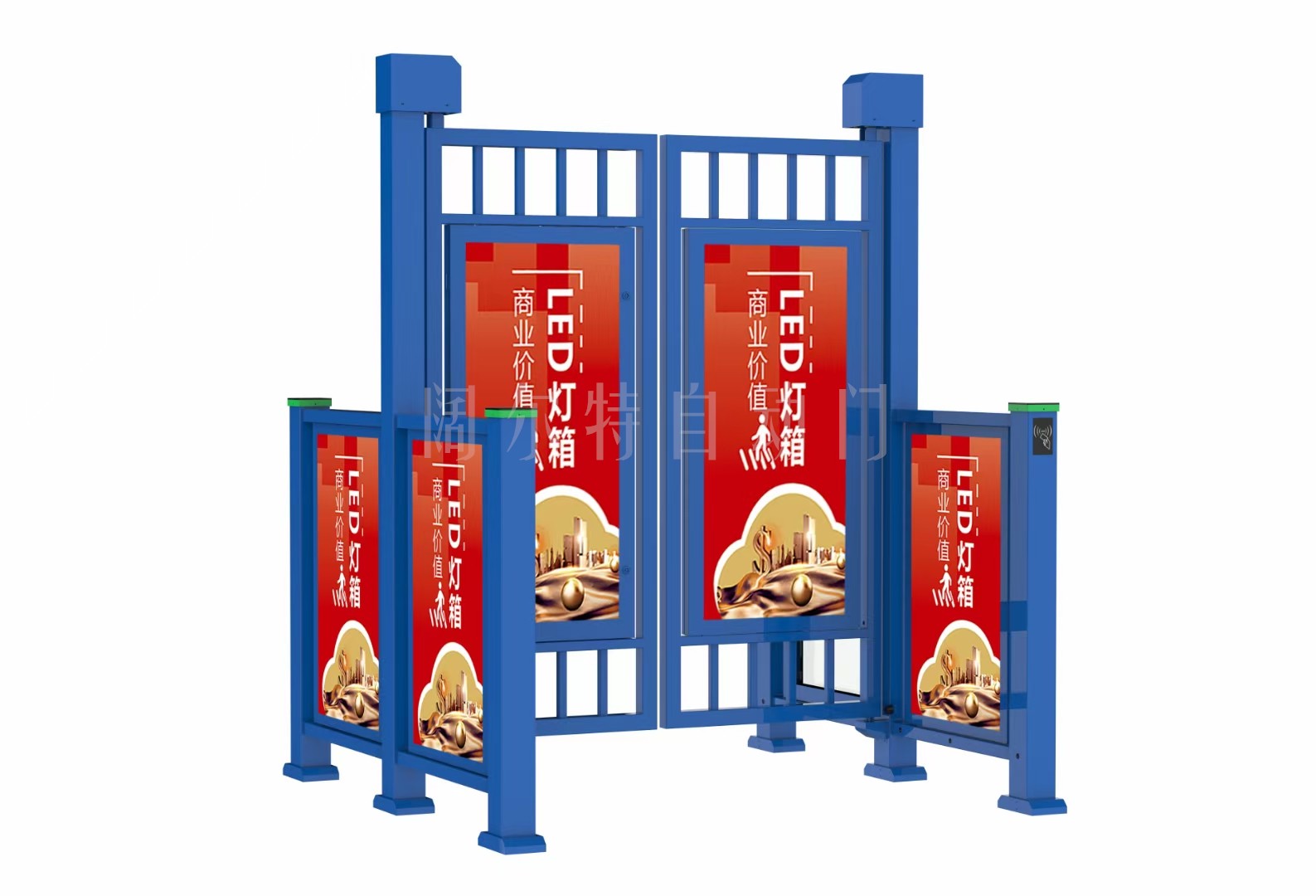小区通道型平开门
