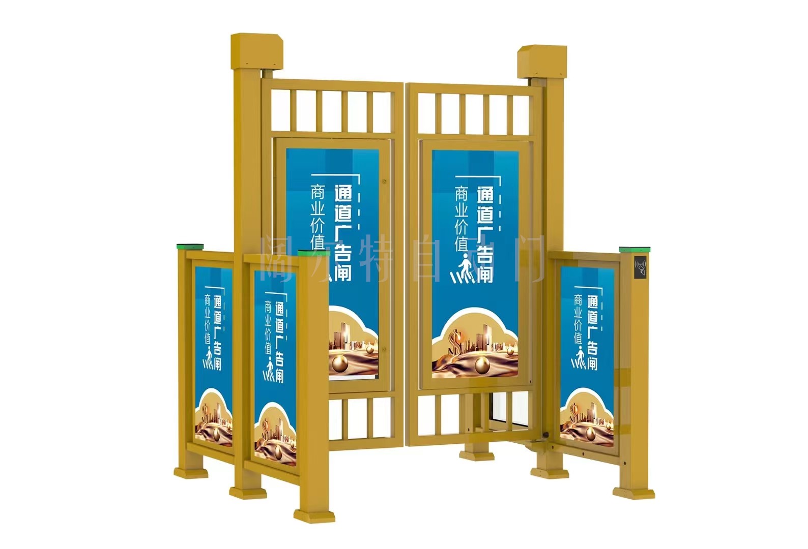 小区通道型平开门