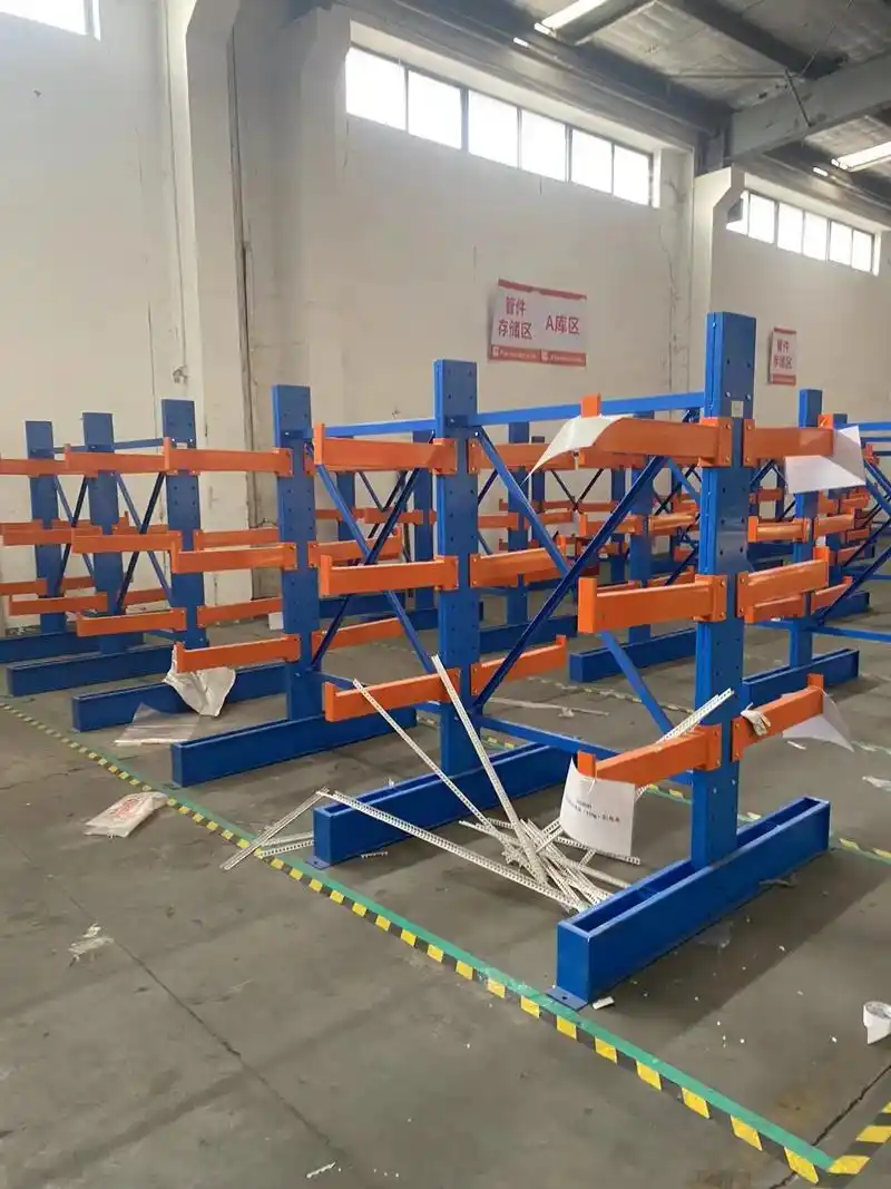 湖南长沙锐和货架厂悬臂式货架-工业级悬臂式货架，搭配阁楼管材更到位，有序不贵。