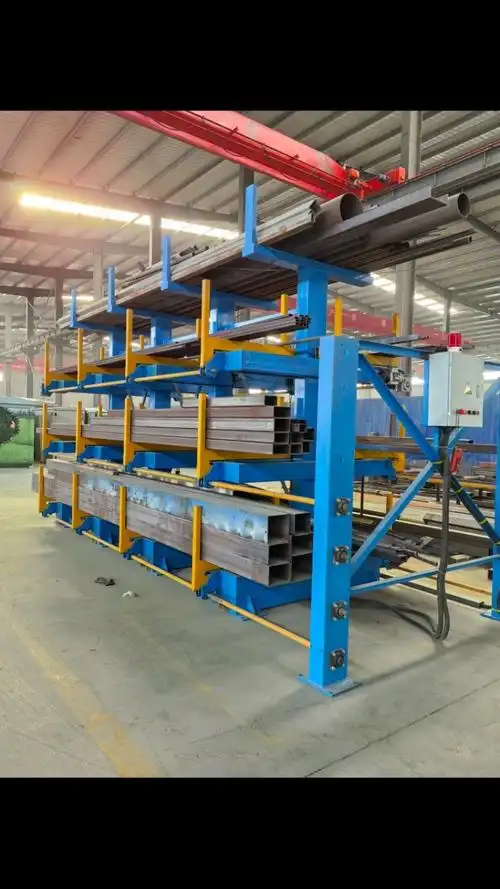 湖南长沙锐和货架厂悬臂式货架-工业级悬臂式货架，搭配阁楼管材更到位，有序不贵。