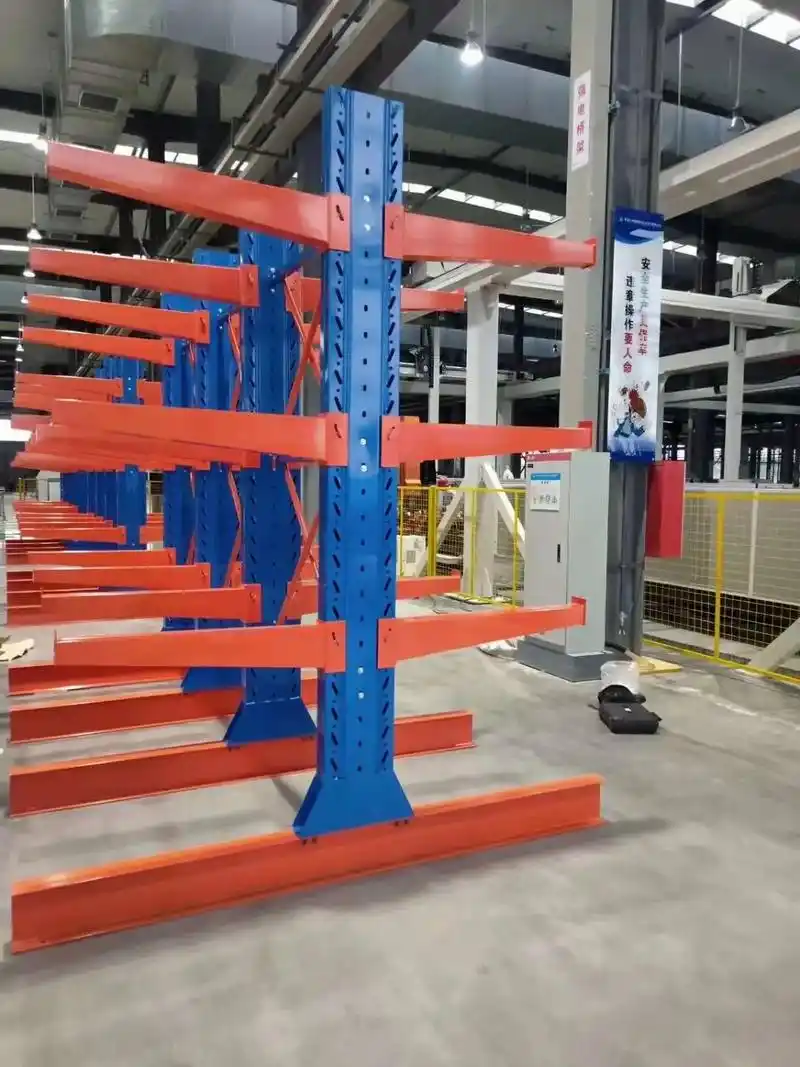 湖南长沙锐和货架厂悬臂式货架-工业级悬臂式货架，搭配阁楼管材更到位，有序不贵。