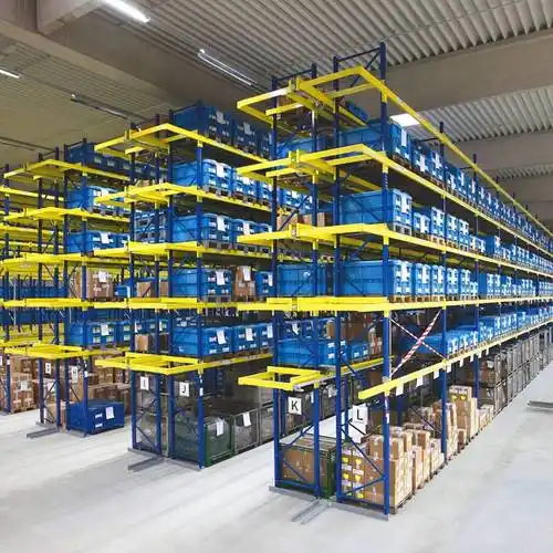 窄巷道货架-湖南长沙锐和货架厂核心产品，源头工厂，存效高频产品。