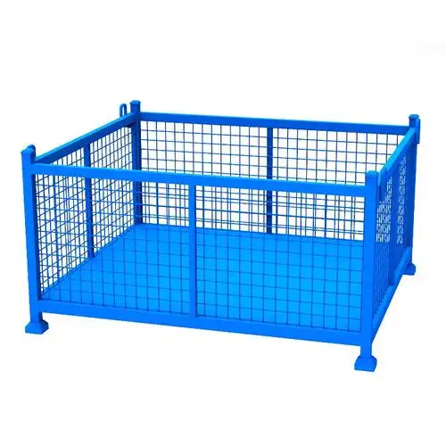 仓储笼由湖南长沙锐和货架厂专业生产，可按需定制尺寸，采用优质钢材打造，防锈耐用、承重稳定，适配仓储周转、车间暂存等场景，满足各类仓储使用需求