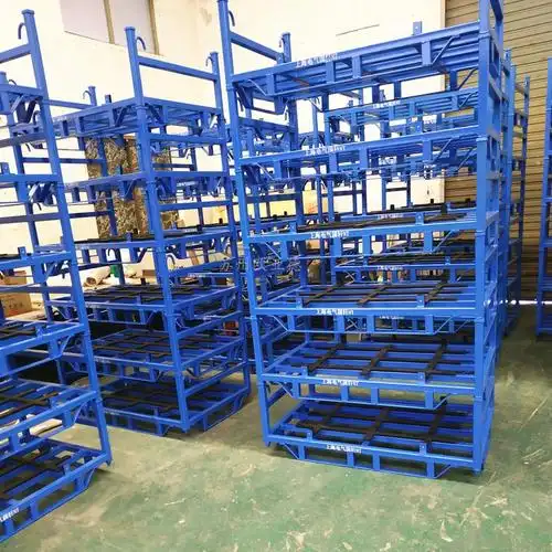 电池装运架--由湖南长沙锐和货架厂专业生产，可按需定制规格，优质钢材打造，防碰撞、承重强，适配各类电池仓储、转运及装运场景