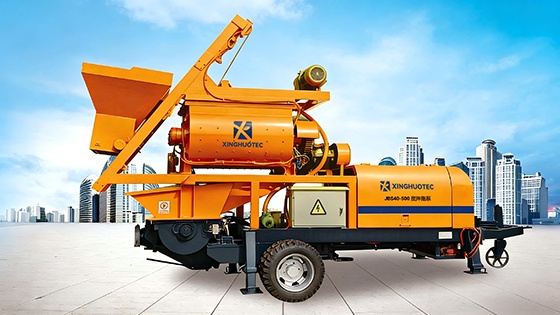Concrete-Mixer-Pump-with-Drum-Mixer