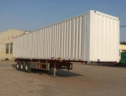 SINOTRUK 3 AXLES BOX CARGO TRAILER