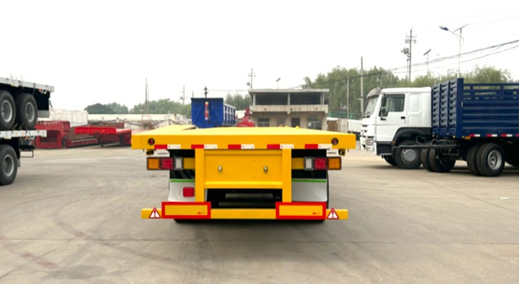 SINOTRUK 4 AXLES FLATBED TRAILER