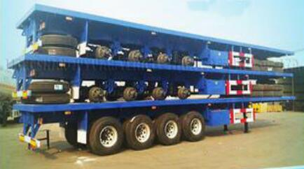 SINOTRUK 4 AXLES FLATBED TRAILER