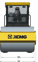 XCMG XS205.压路机