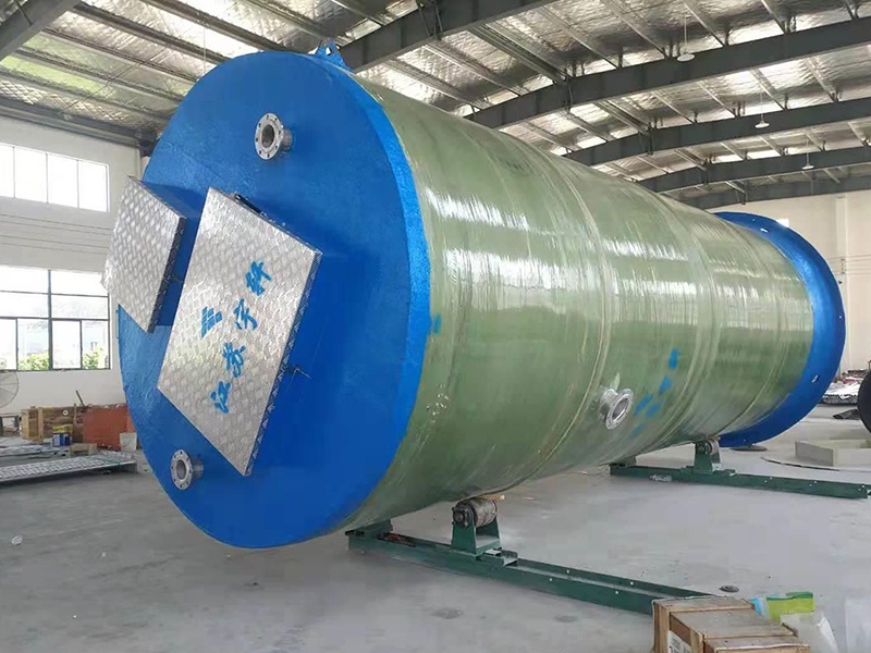 玻璃钢泵站的环保适配