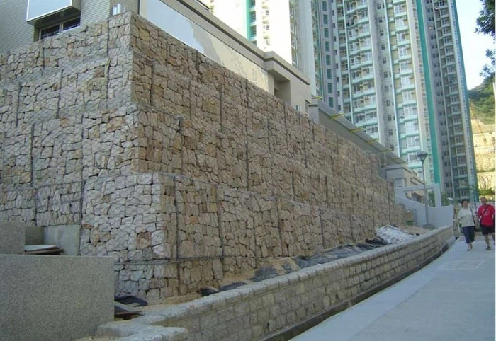 石笼挡土墙 石笼挡土墙