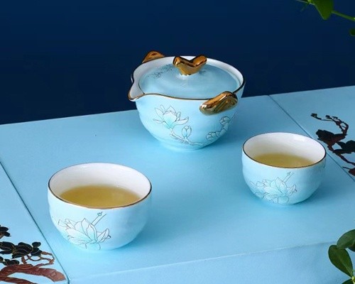 玉兰花开（茶叶款）