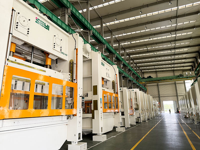 SE系列闭式偏心齿轮冲床——适用于大负荷冲压工况