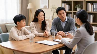 青岛月之海心理咨询中心家庭会谈如何安排更有效