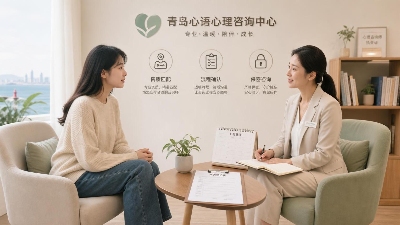 青岛心理咨询机构在线预约前要确认哪些信息 青岛心理咨询机构在线预约前要确认哪些信息