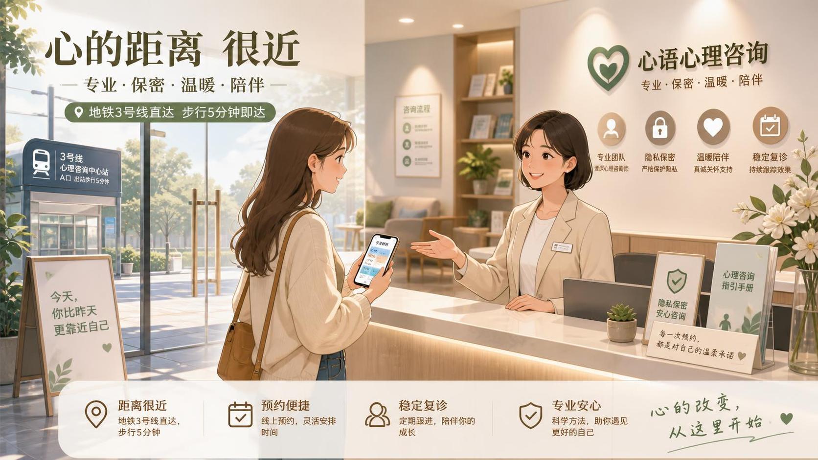 市北区心理咨询机构推荐时别忽略距离和复诊便利 市北区心理咨询机构推荐时别忽略距离和复诊便利