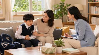 孩子怕上学反复肚子疼，家长该怎么办